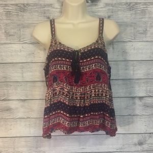 NWT .. FOREVER 21 PRETTY CASUAL WOVEN TANK